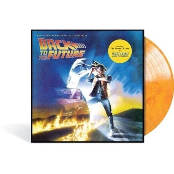 Back To The Future Soundtrack LP ~ Exclusive Colored Vinyl ~ New/Sealed! - Picture 1 of 2